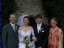 Wedding couple and Karine's parents