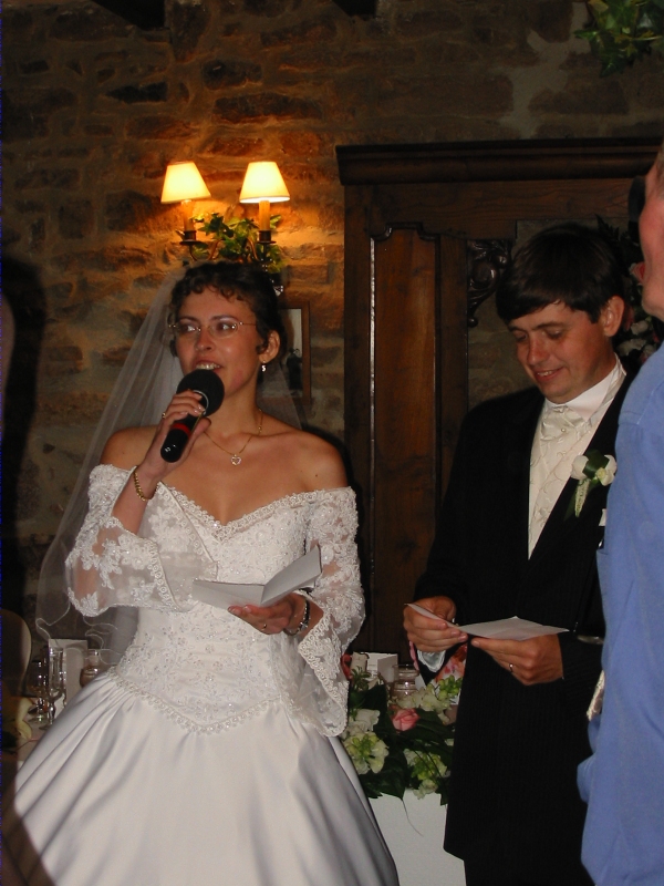 Speech of the bride